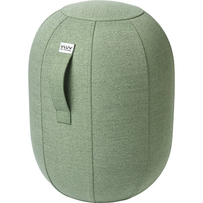 VLUV KAPSUL SOVA balance stool M, seat height 480 - 520 mm, polyester, pesto.