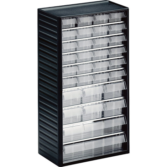 Small parts cabinet 55, HxWxD 550 x 310 x 180 mm, 32 drawers.
