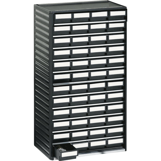 ESD small parts cabinet 55, HxWxD 550 x 310 x 180 mm, 48 drawers.