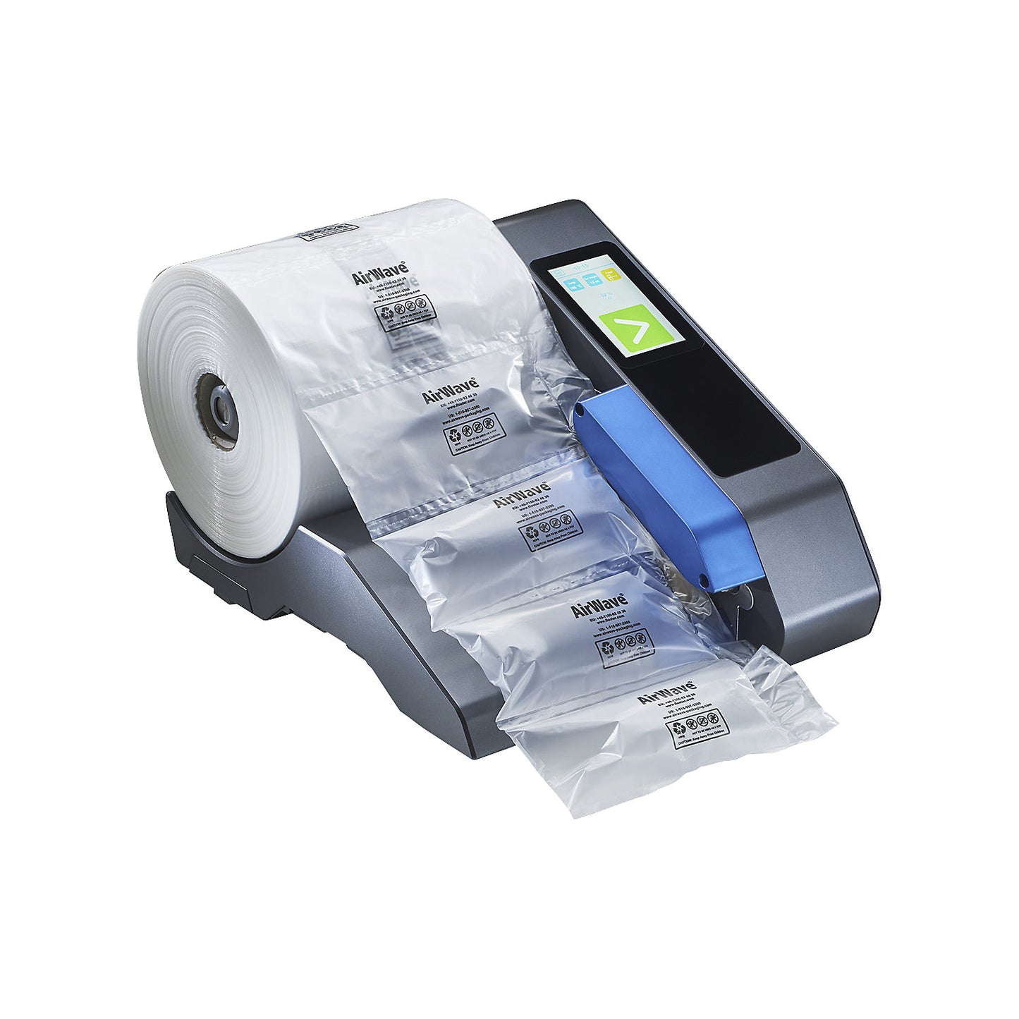 AirWave®2 air cushion machine, LxWxH 413 x 316 x 232 mm, up to 20 m/min.
