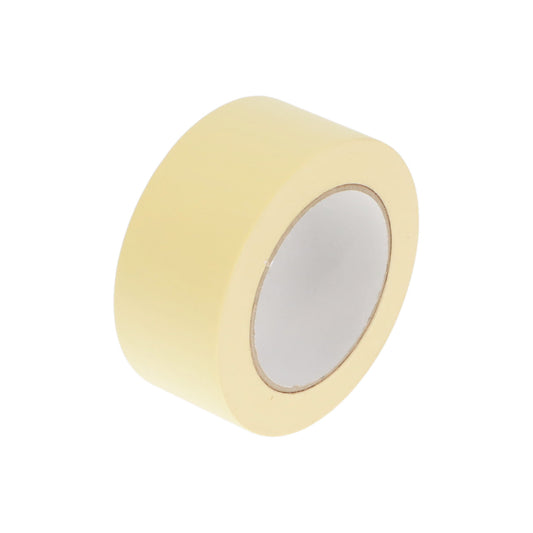 ECONOMY masking tape, 125 µm thick, pack of 24 rolls, white, tape width 50 mm.
