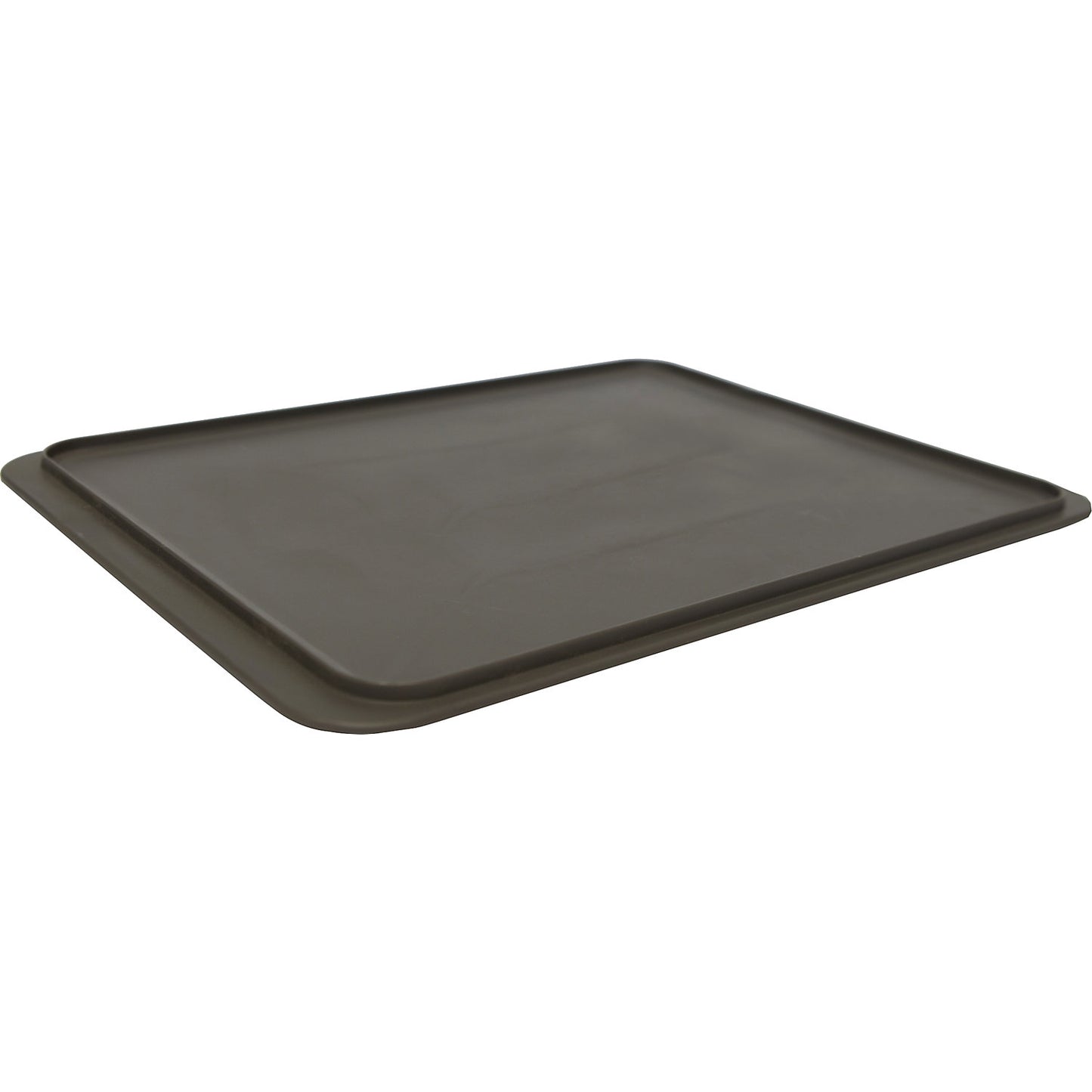 Lid for stacking containers, LxW 400 x 300 mm, grey.