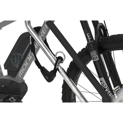 Bike rack, model 4800 XXBF, single sided, parking space, set high.
