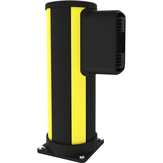 X-Protect crash protection end bollard, height 610 mm, 1 connection.