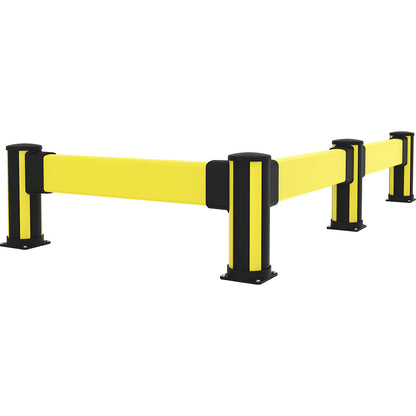 X-Protect crash protection centre bollard, height 610 mm, two connections, opposing.
