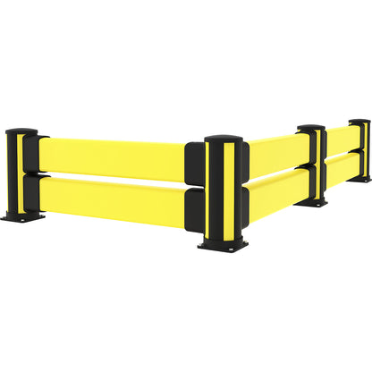 X-Protect crash protection barrier, to push out and push in, length 2270 mm.