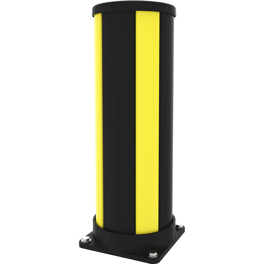 X-Protect crash protection bollard, floor anchoring, height 610 mm.