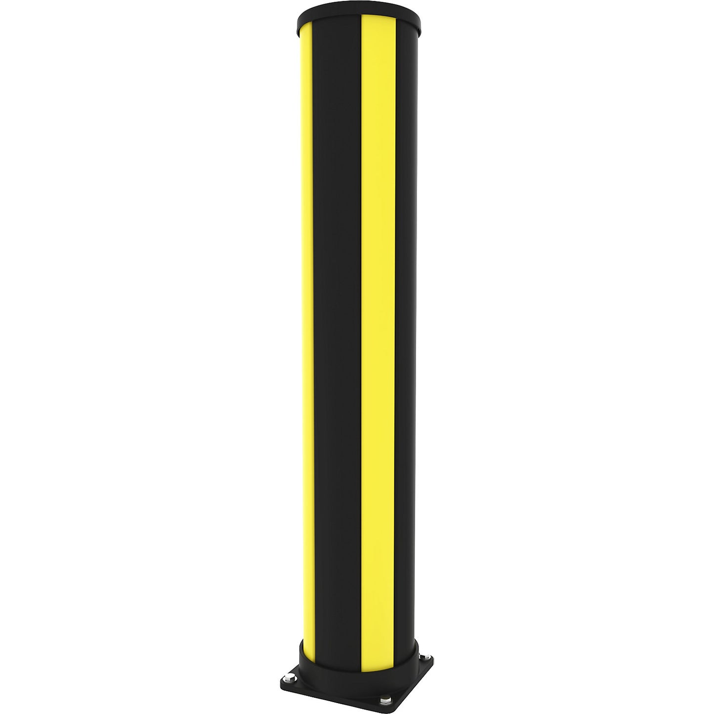 X-Protect crash protection bollard, floor anchoring, height 1160 mm.
