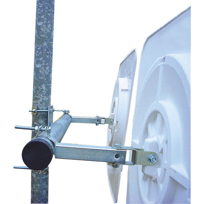 2 mirror bracket, for posts with Ø 60 - 90 mm, WxØ 1300 x 76 mm.
