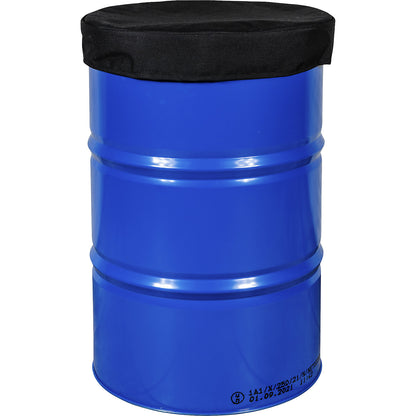 Drum insulation cover, for 200 - 220 l drums, black.