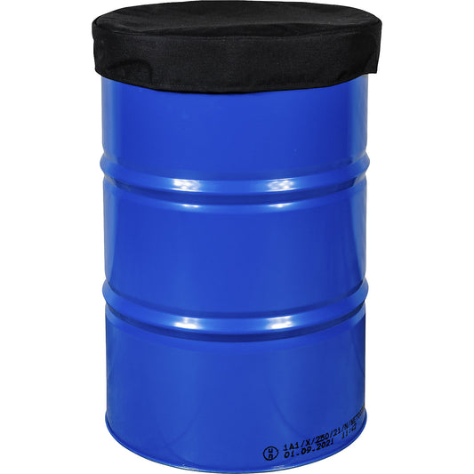 Drum insulation cover, for 200 - 220 l drums, black.
