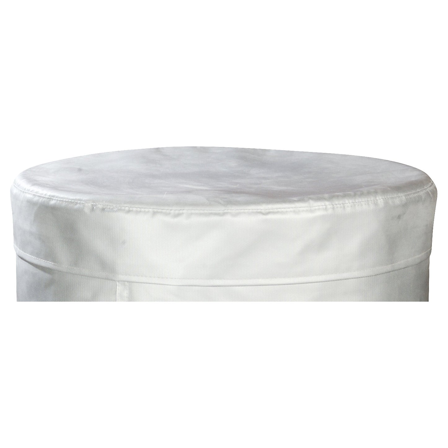 Drum insulation cover, for 200 - 220 l drums, max. 200 °C, silver.