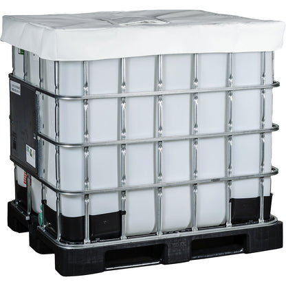IBC insulation cover, for 1000 l IBC food and pharmaceuticals, white.