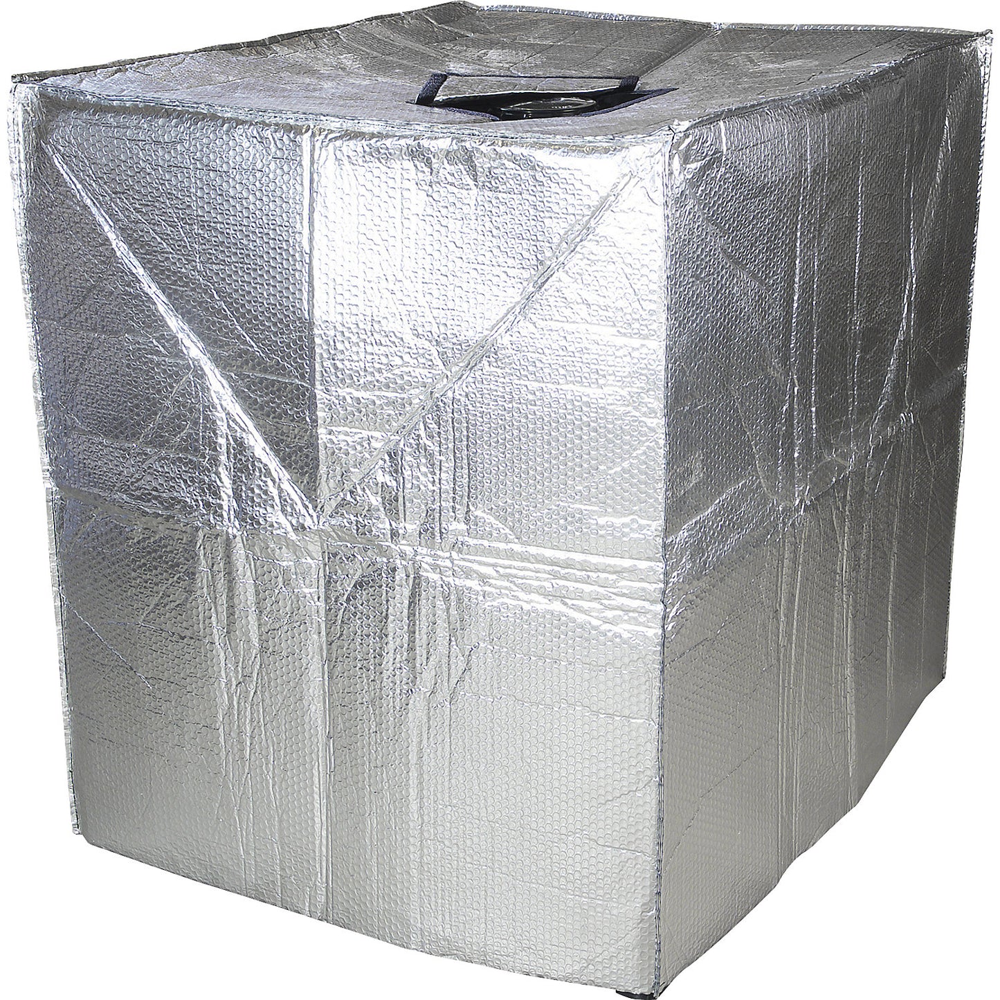 IBC insulating jacket, made of aluminium, for 1000 l IBC.