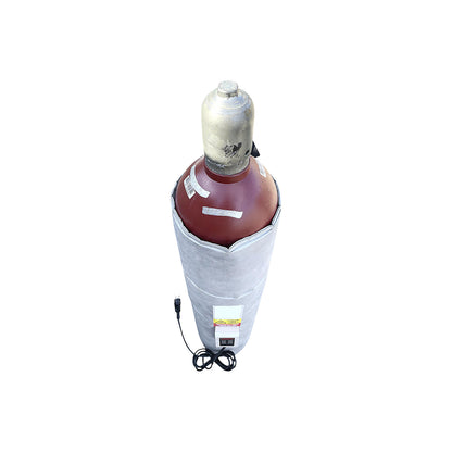 Gas cylinder heating jacket, for Ø 232 - 270 mm, max. 40 °C, 435 W.