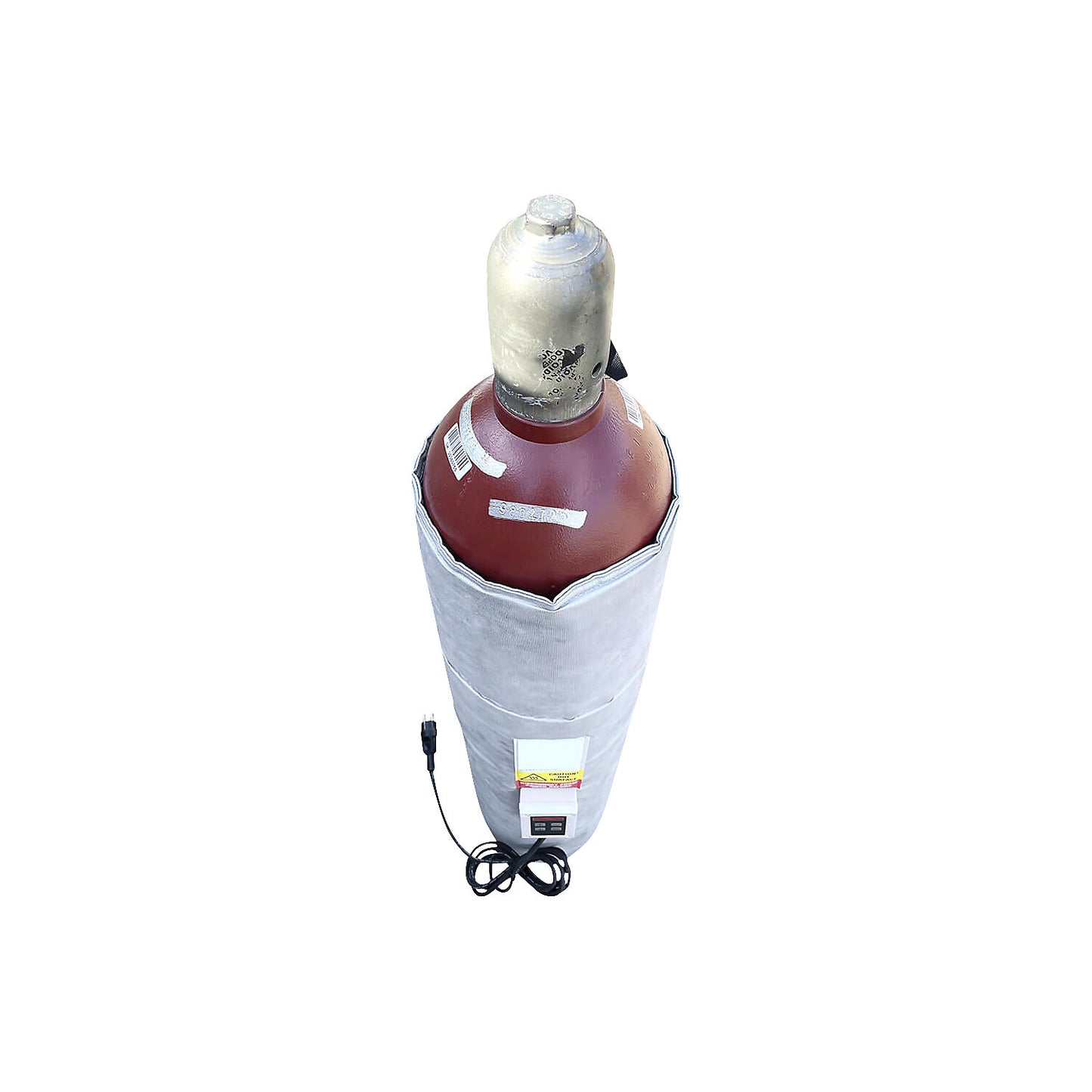 Gas cylinder heating jacket, for Ø 232 - 270 mm, max. 90 °C, 435 W.