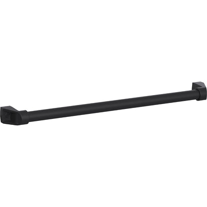 CustomLine push handle, for assembly trolleys and shelf trucks, black.