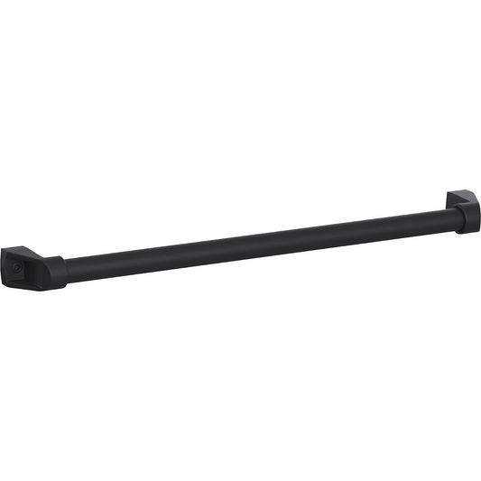 CustomLine push handle, for assembly trolleys and shelf trucks, black.