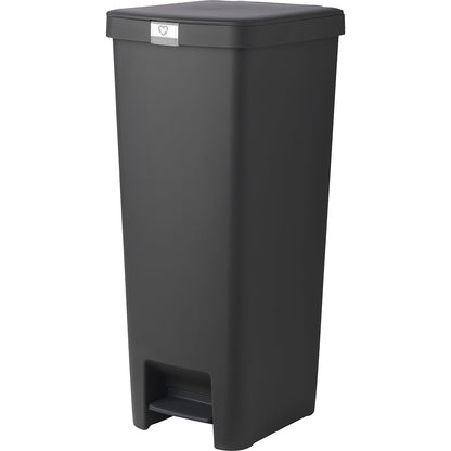 Step Up foot pedal bin, capacity 40 l, dark grey.