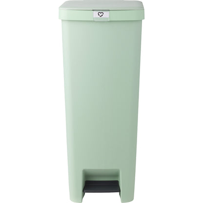 Step Up foot pedal bin, capacity 40 l, jade grey.