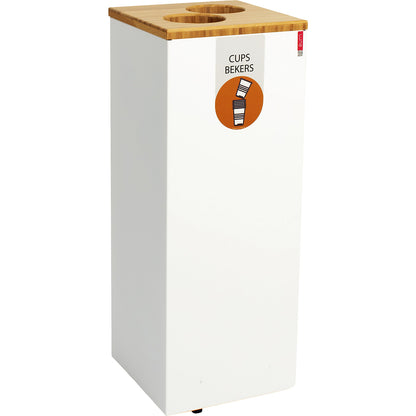 Lune Paxa cup collector, 34 l, white.