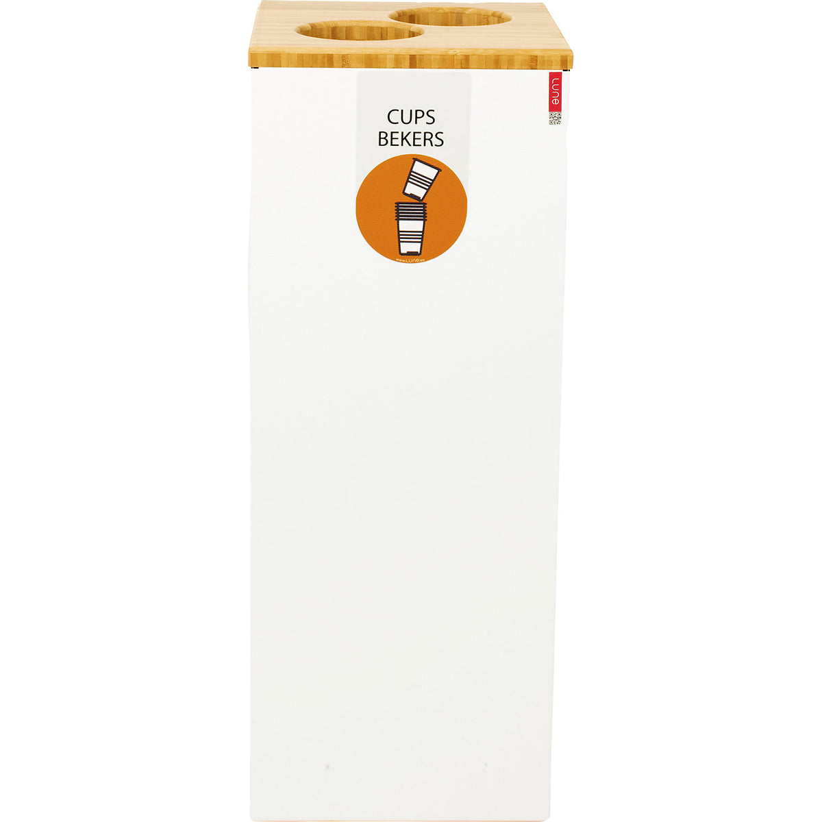 Lune Paxa cup collector, 34 l, white.