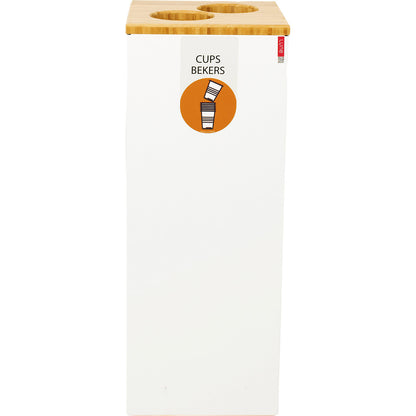 Lune Paxa cup collector, 34 l, white.