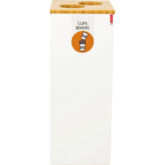 Lune Paxa cup collector, 34 l, white.
