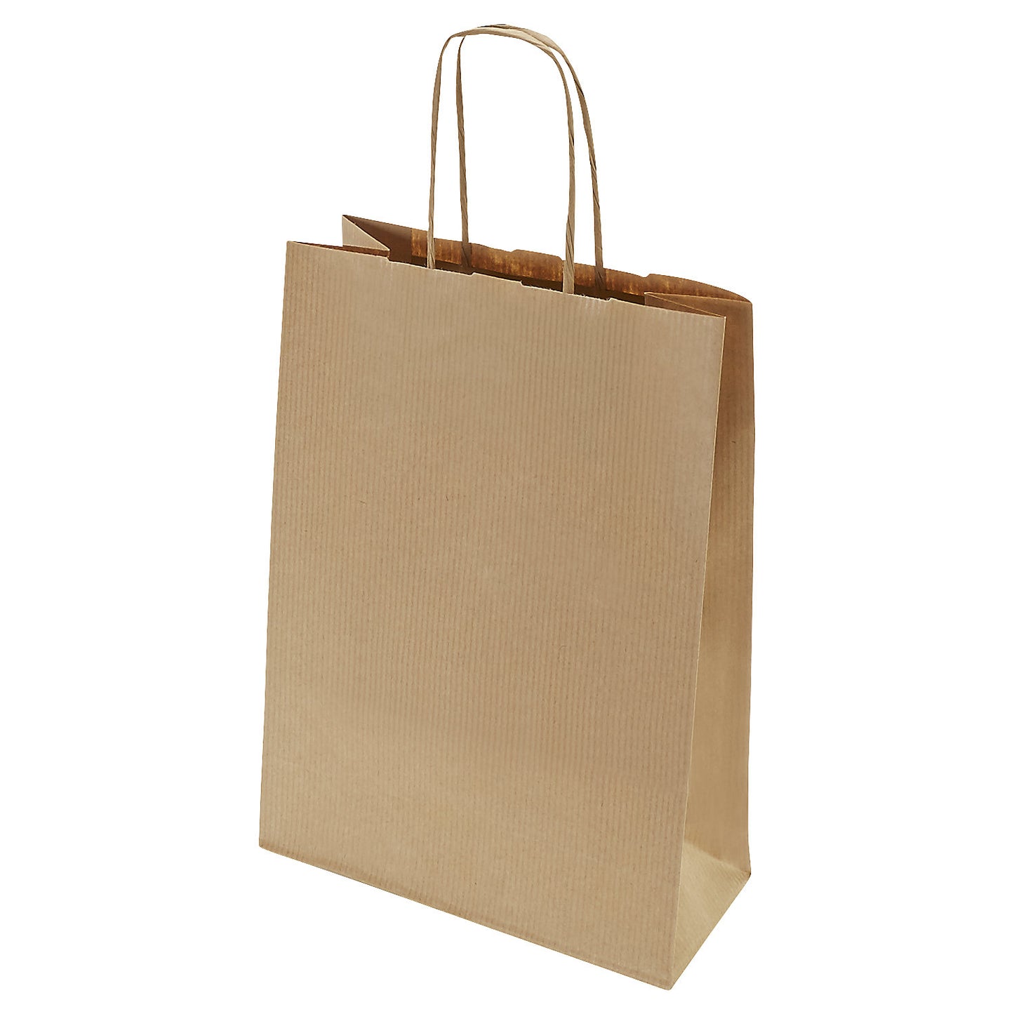 FRESH paper carry bag, brown, LxWxH 250 x 180 x 80 mm, 100 g/m², pack of 300.