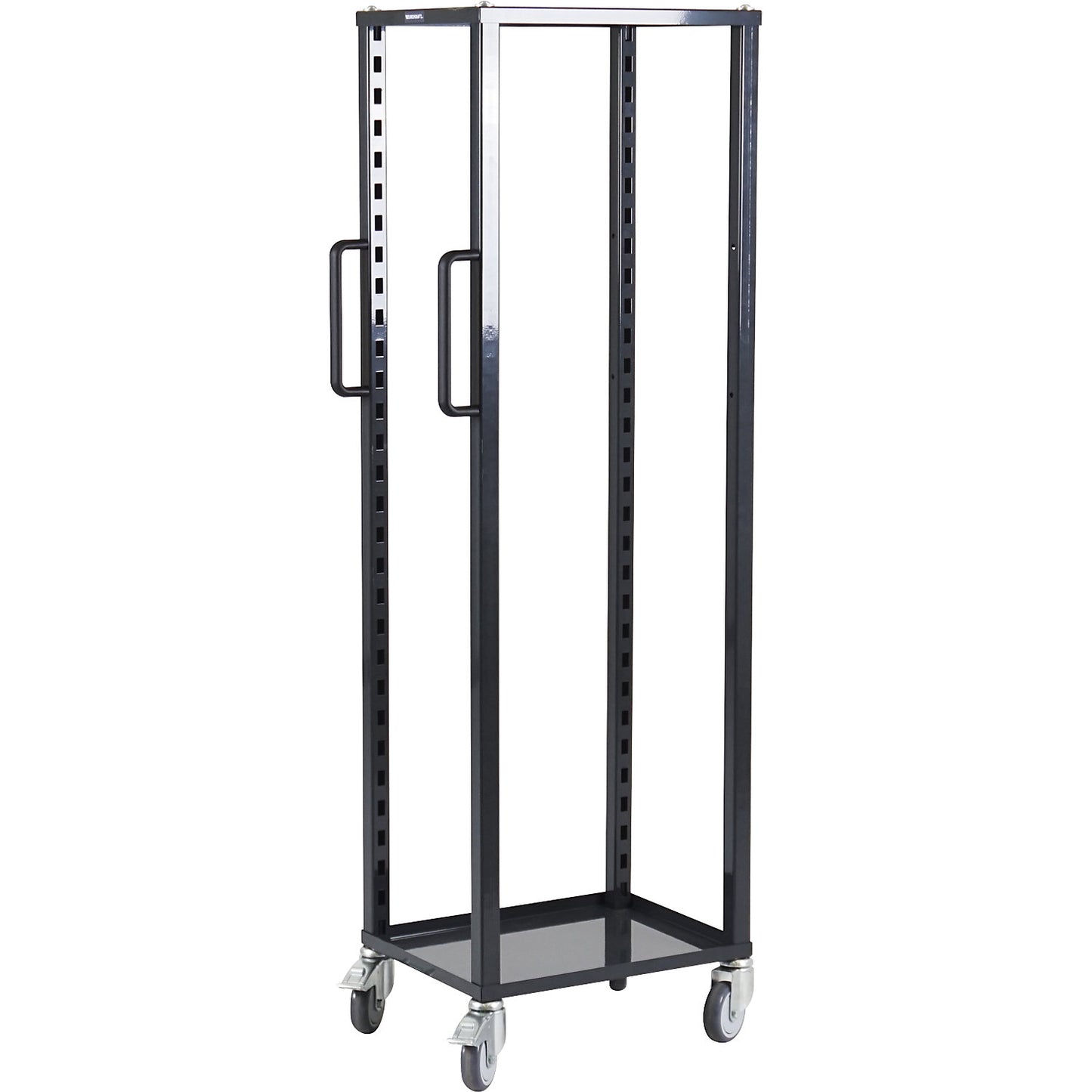 CustomLine platform trolley for open fronted storage bins, LxWxH 575 x 405 x 1680 mm, charcoal RAL 7016.