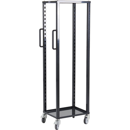 CustomLine platform trolley for open fronted storage bins, LxWxH 575 x 405 x 1680 mm, charcoal RAL 7016.