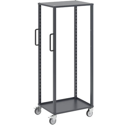 CustomLine Euro platform trolley, for containers LxW 600 x 400 mm, without boxes, grey.