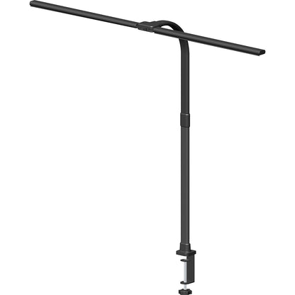 NOVA LED clip lamp, dimmable, with clamp base, black, 1200 lm.