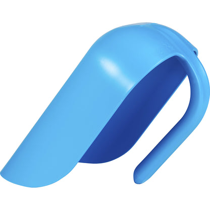 Hand shovel, ergonomic, capacity 2 l, pack of 10, blue.