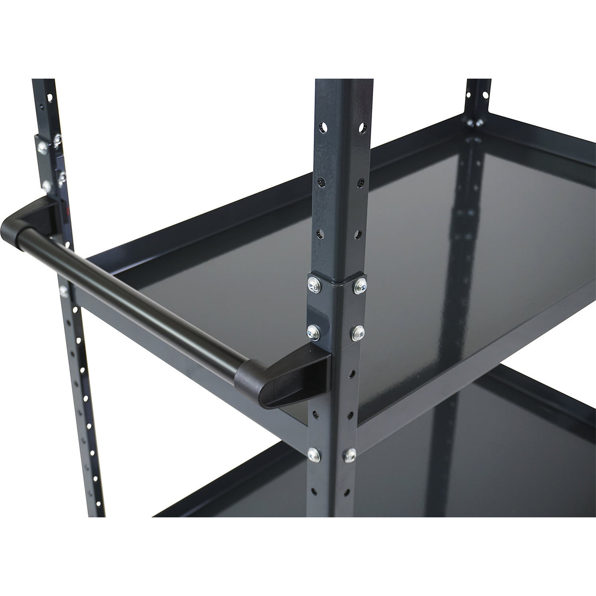 CustomLine connector, for general purpose trolley, charcoal.