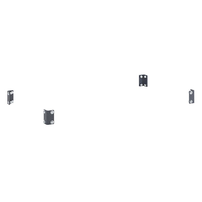CustomLine connector, for general purpose trolley, charcoal.