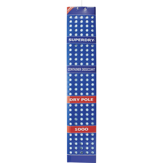 Desiccant strip, for containers, LxWxH 830 x 150 x 26 mm.