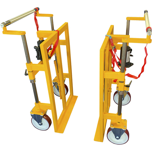 Furniture mover, hydraulic, max. load 2800 kg, polyurethane.