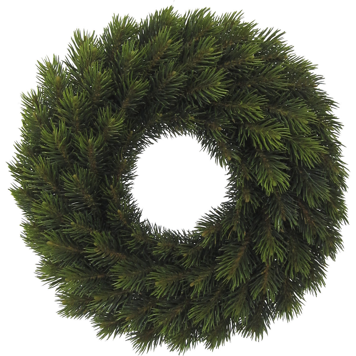 Fir wreath, pack of 2, outside Ø 420 mm.