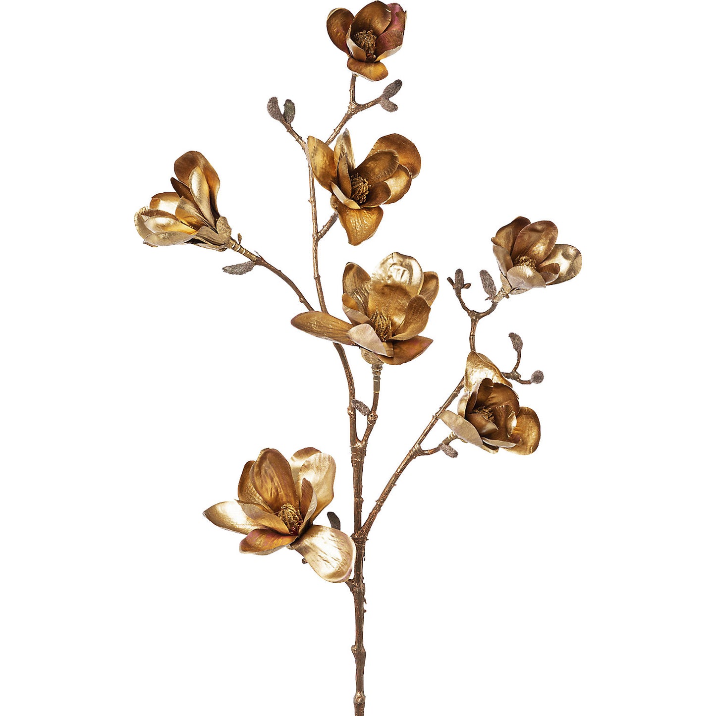 Magnolia, old gold, pack of 2, overall height 1040 mm.