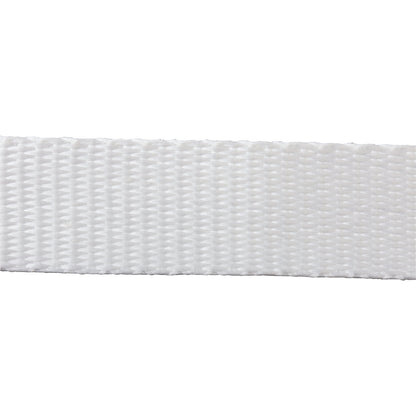 Reinforced PET strapping, woven, for strap dispensers, core Ø 76 mm, strap width 25 mm, pack of 1.