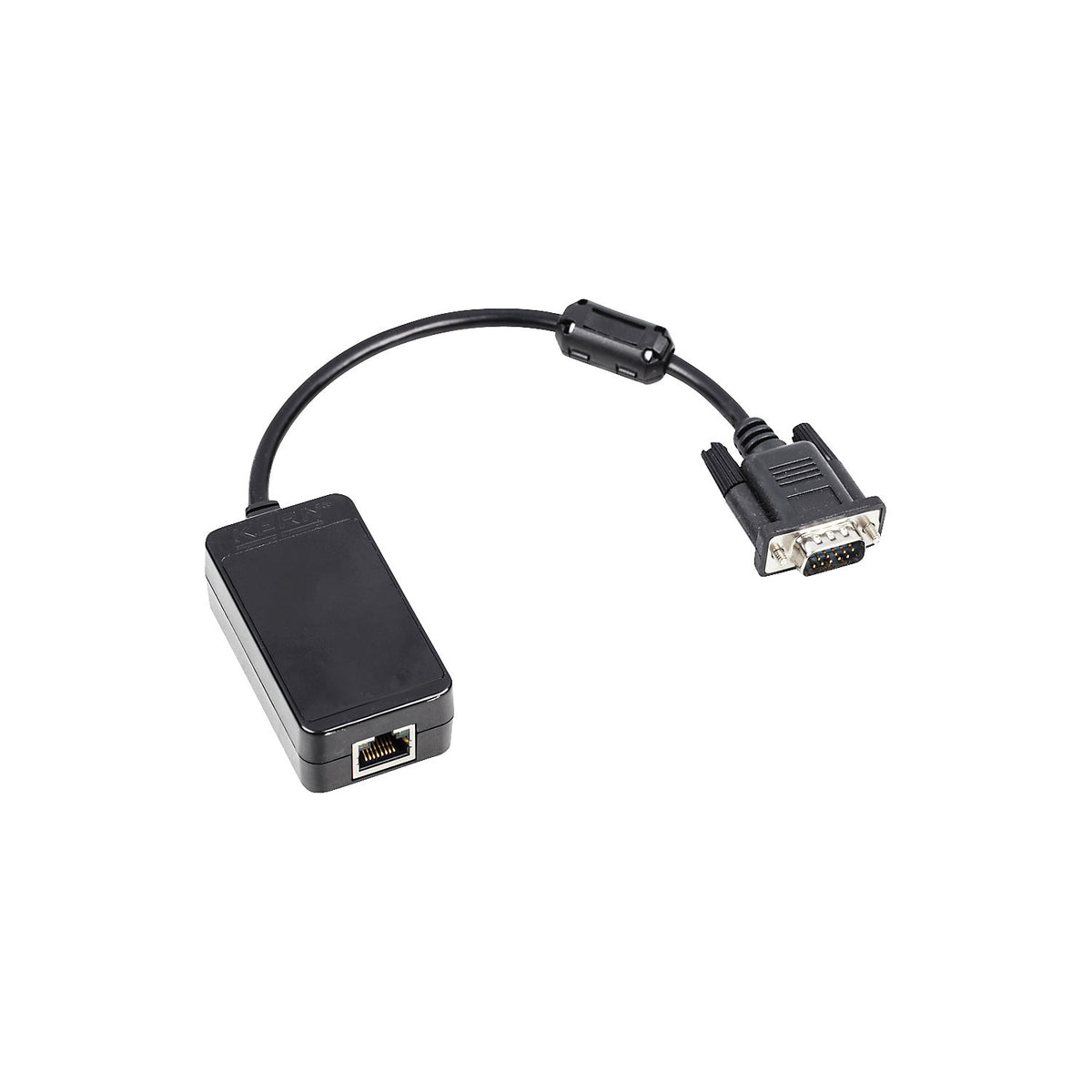 Ethernet interface adapter, for IoT-Line compact laboratory scales, black.