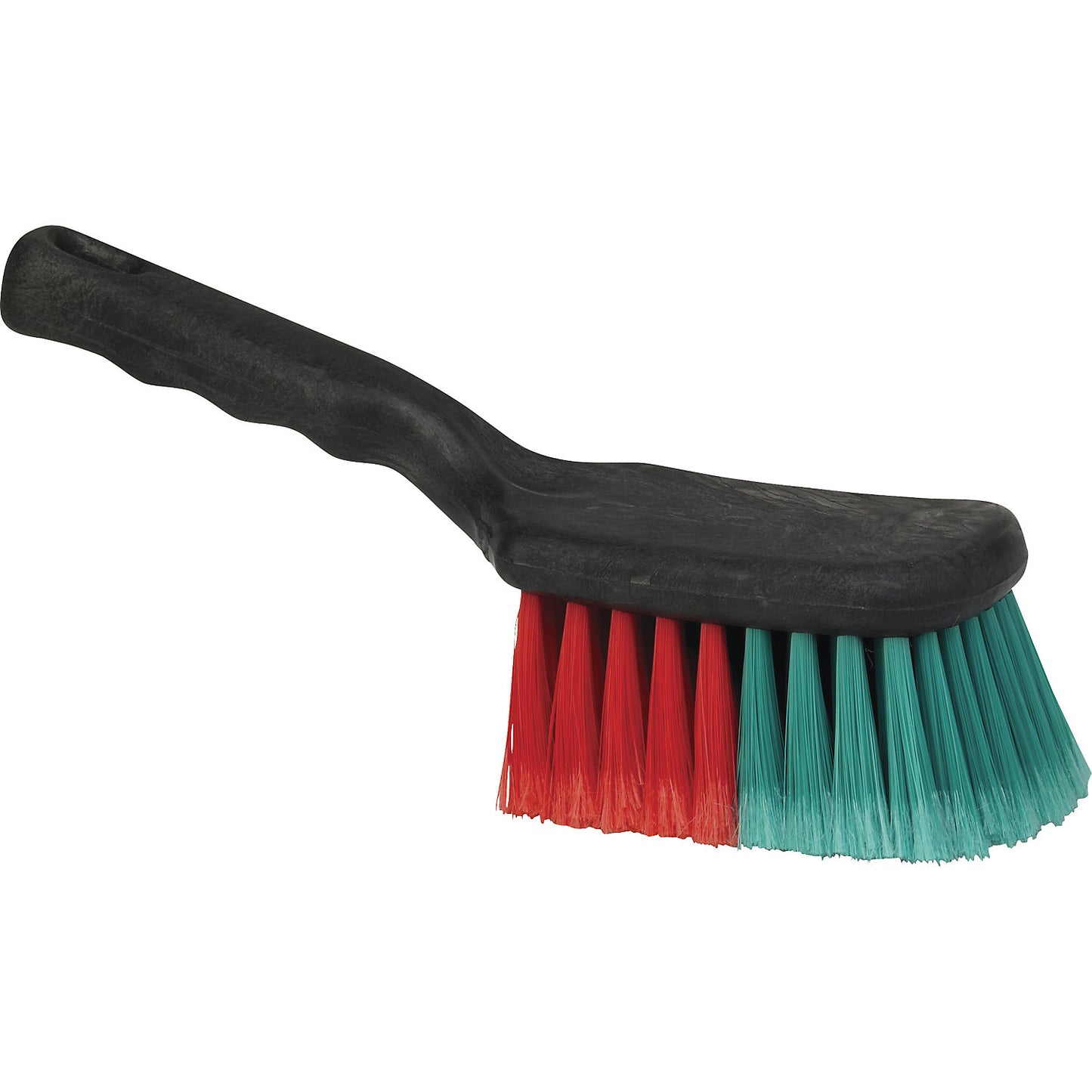 Car brush with short handle, soft, pack of 5, black.