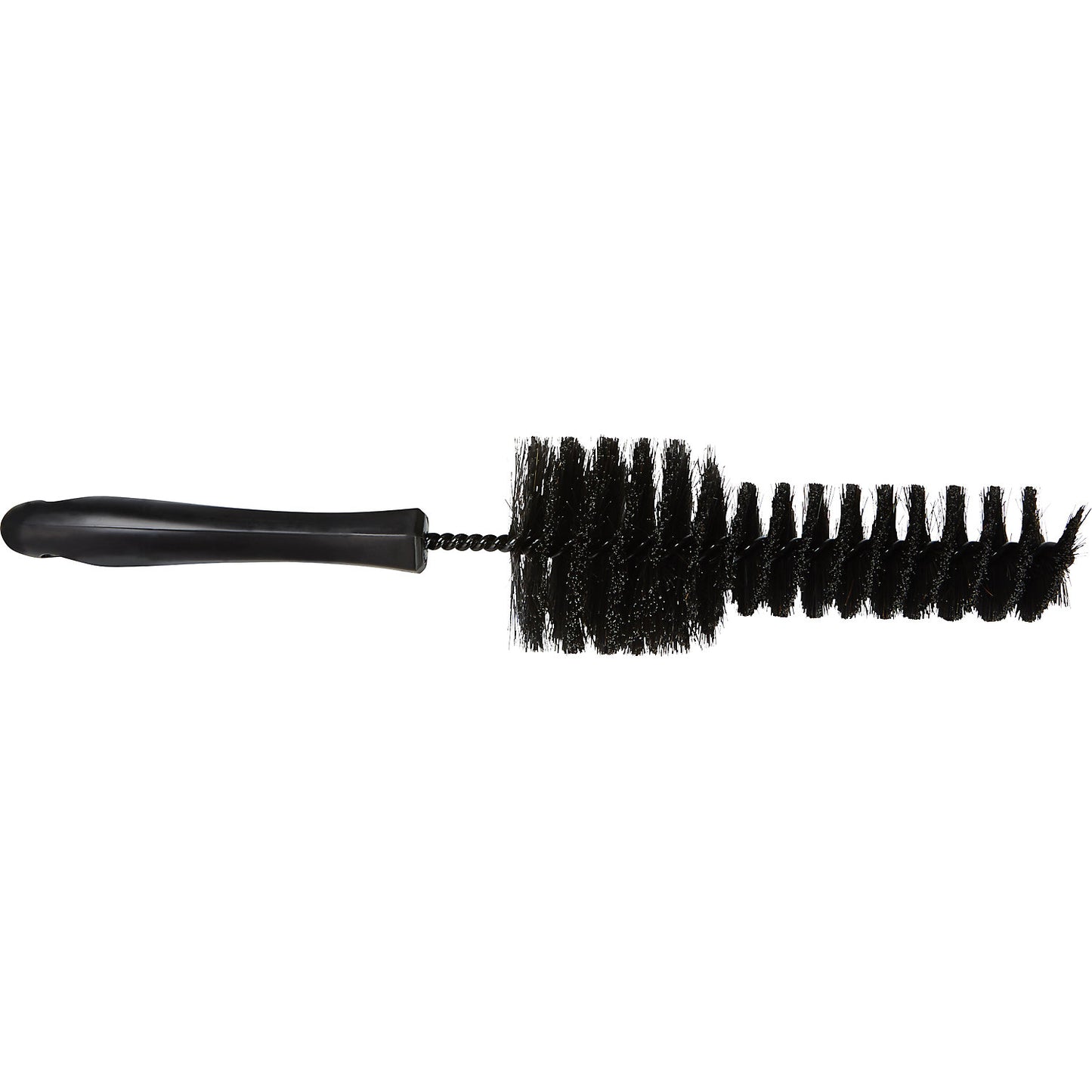 Wheel rim brush, soft, pack of 12, black.