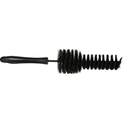 Wheel rim brush, soft, pack of 12, black.