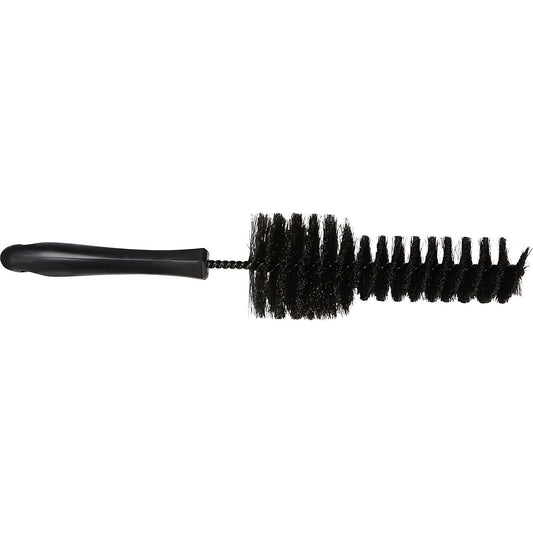 Wheel rim brush, soft, pack of 12, black.