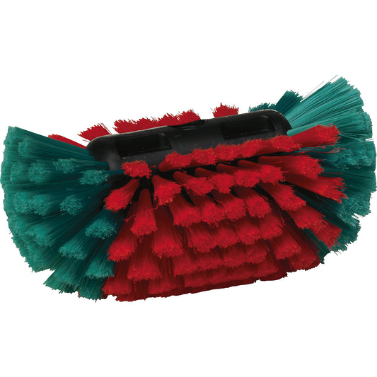 Wheel rim brush, with water channel, pack of 2, soft, black.