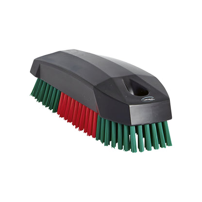 Hand brush/nail brush, hard, pack of 15, black.