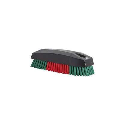 Hand brush/nail brush, hard, pack of 15, black.