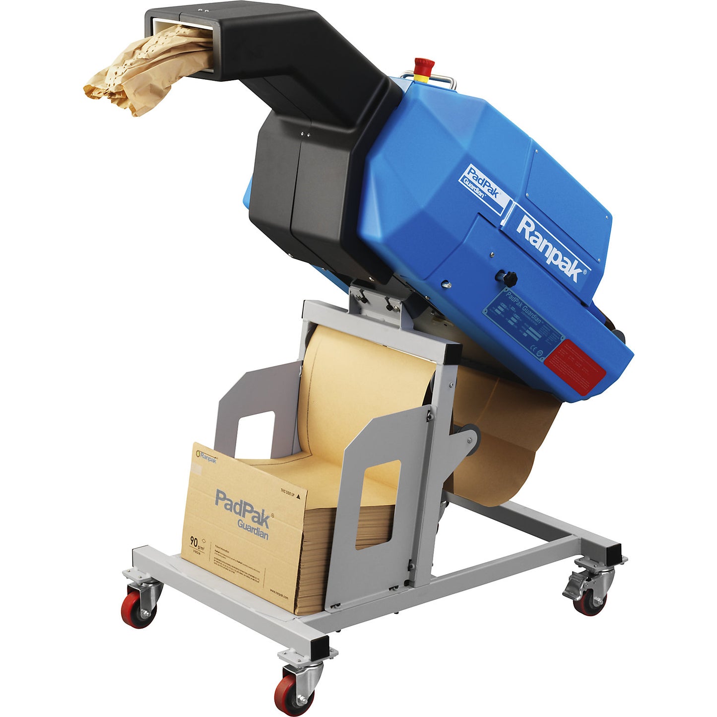 PadPak Guardian paper, recycled, width 380 mm, brown, 2-ply.